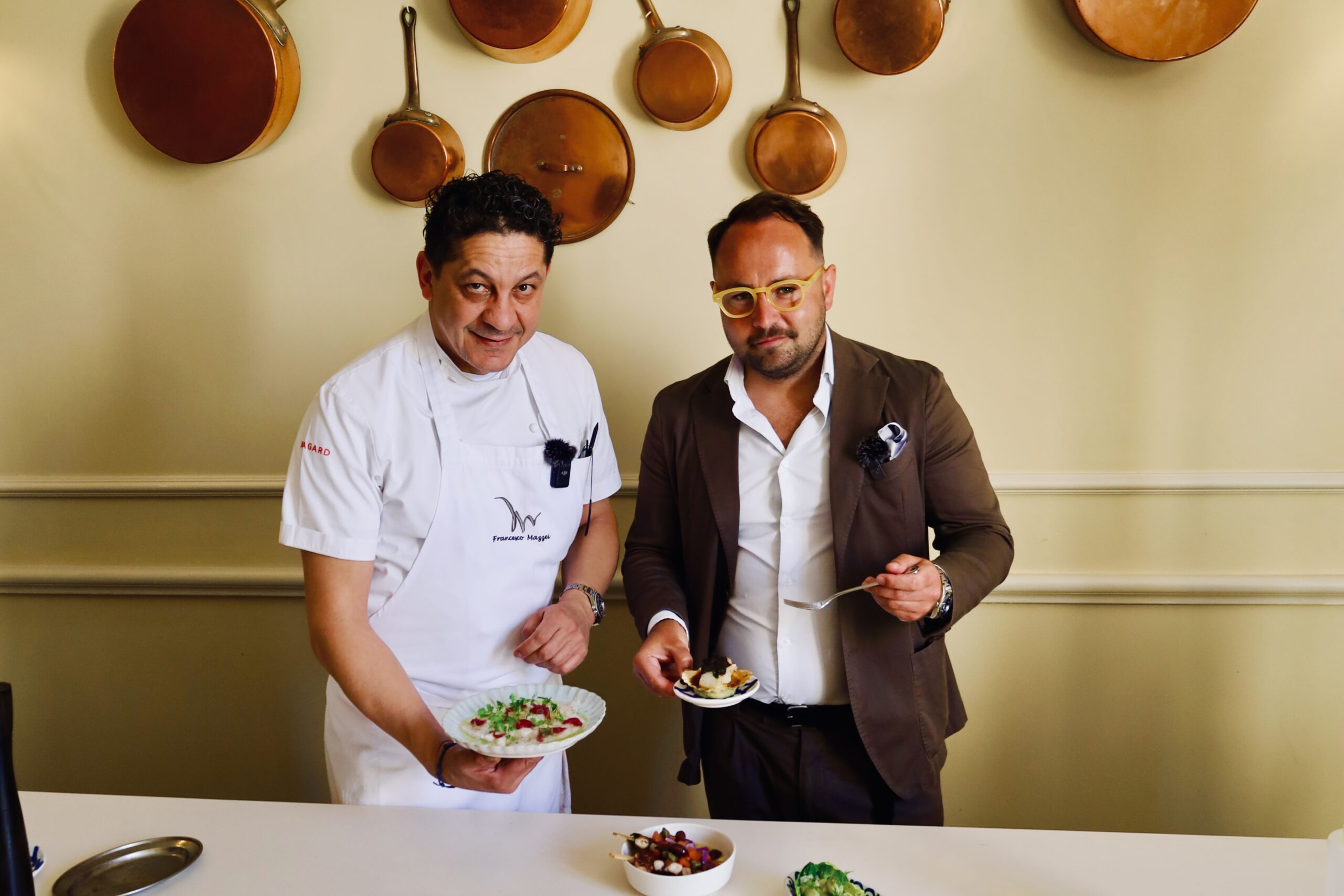 Exploring Villa Corinthia with Chef Francesco Mazzei